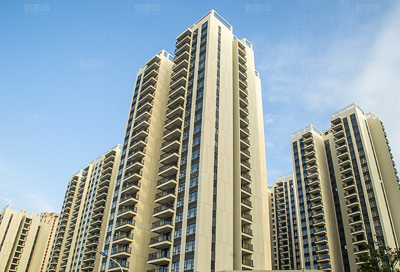 生活小区住宅楼高层建筑