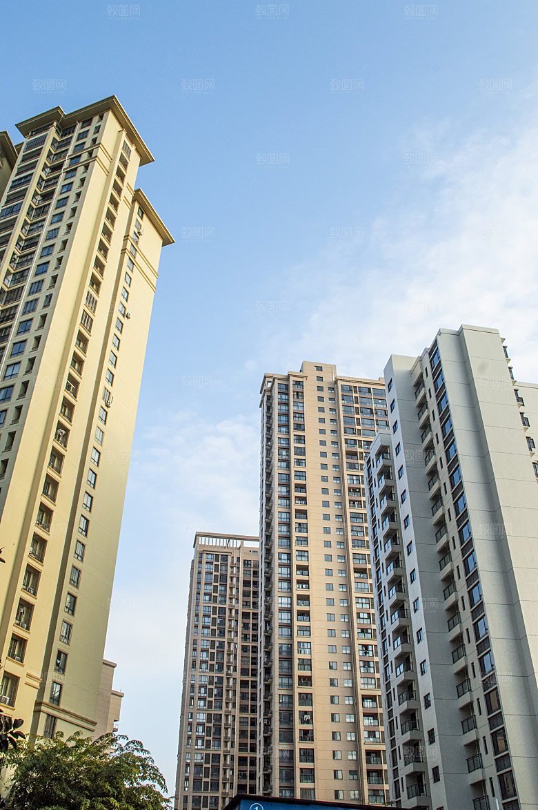 生活小区住宅楼建筑