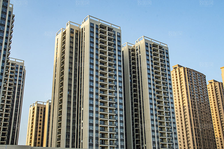 生活小区住宅楼建筑