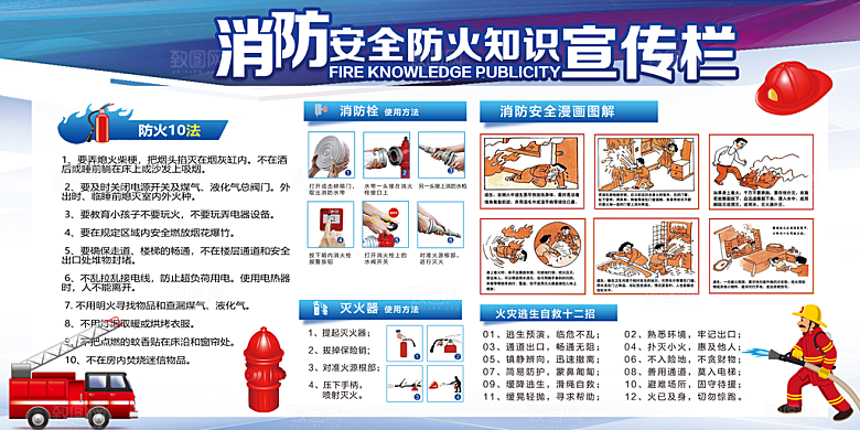 消防安全公示栏图片