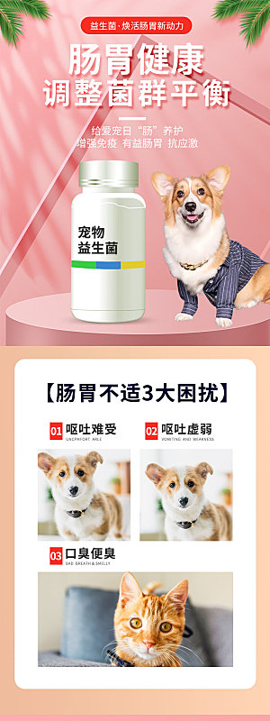 电商宠物店宠物用品详情页