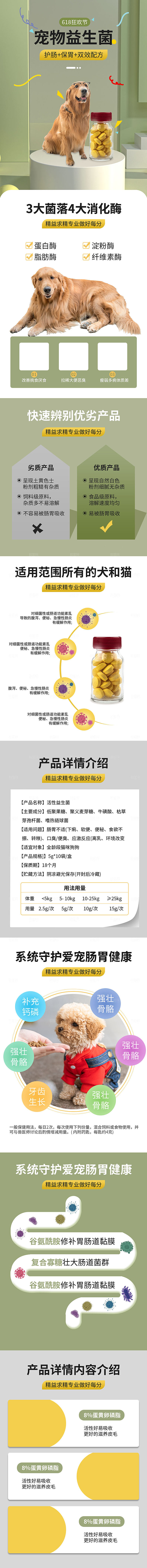 电商宠物店宠物用品详情页