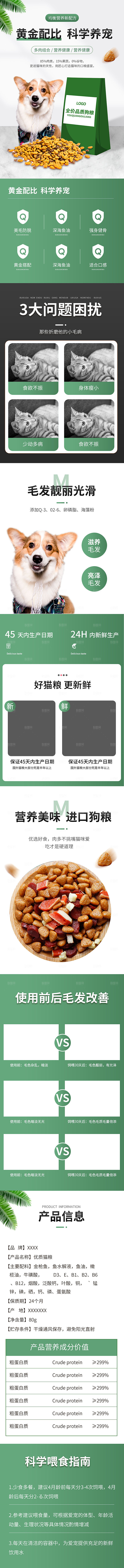 电商宠物店宠物用品详情页