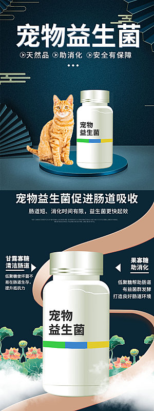 电商宠物店宠物用品详情页