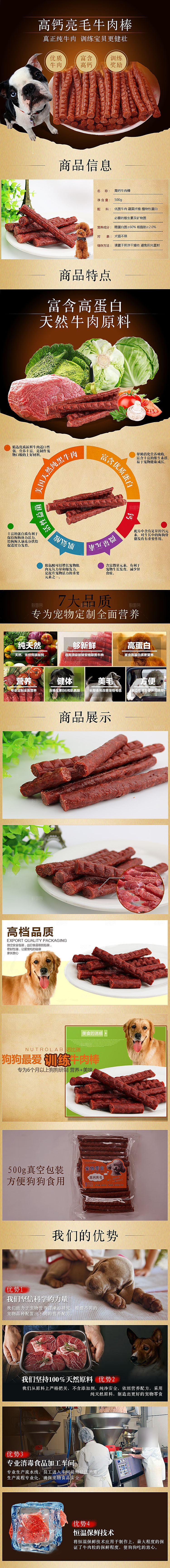 电商宠物店宠物用品详情页