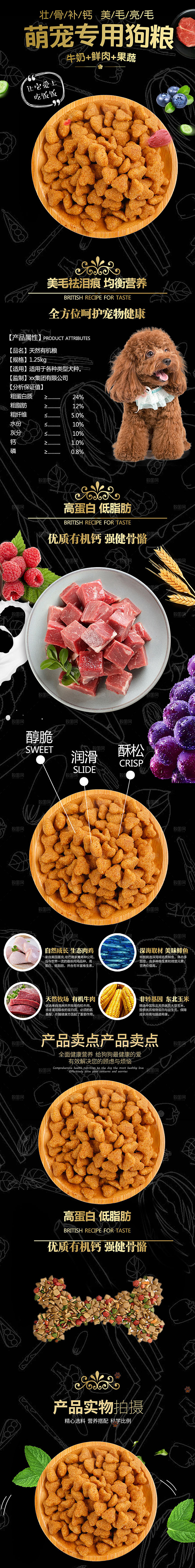 电商宠物店宠物用品详情页