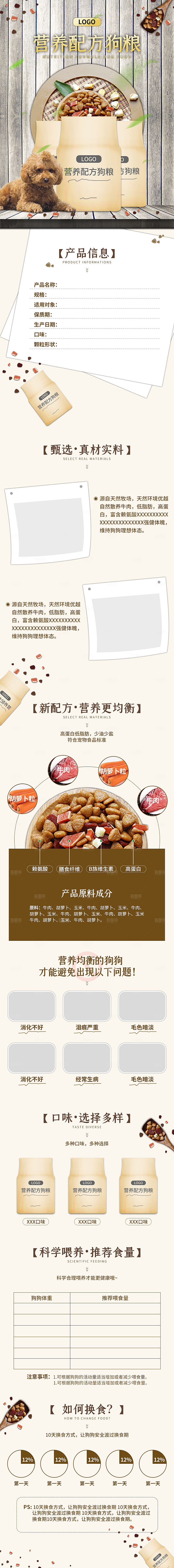电商宠物店宠物用品详情页