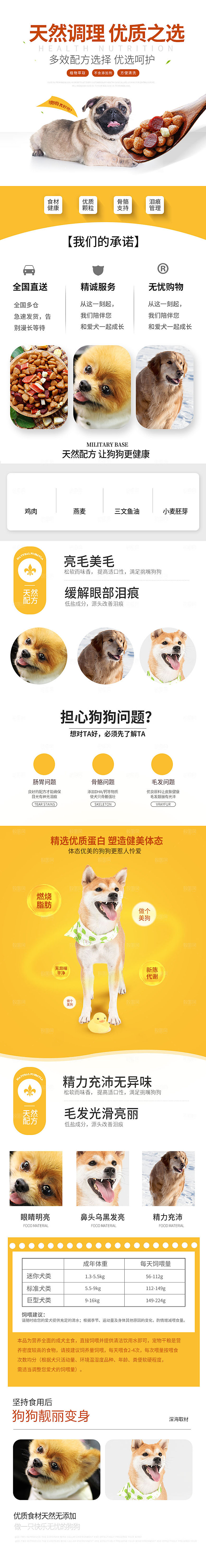 电商宠物店宠物用品详情页