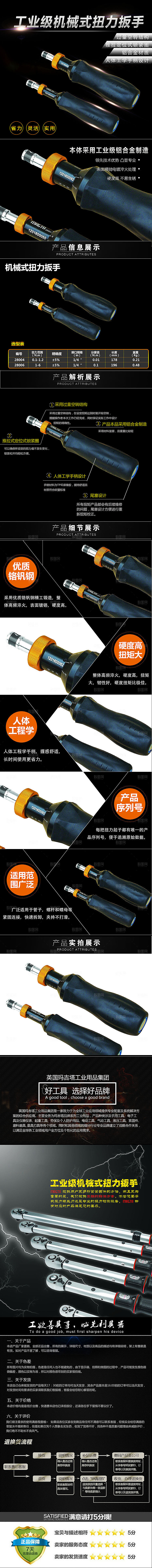 电商五金用品工具详情页