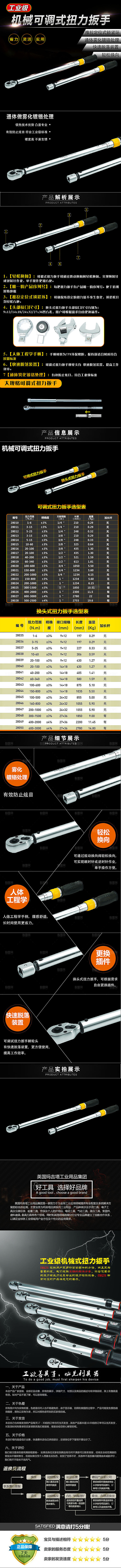 电商五金用品工具详情页