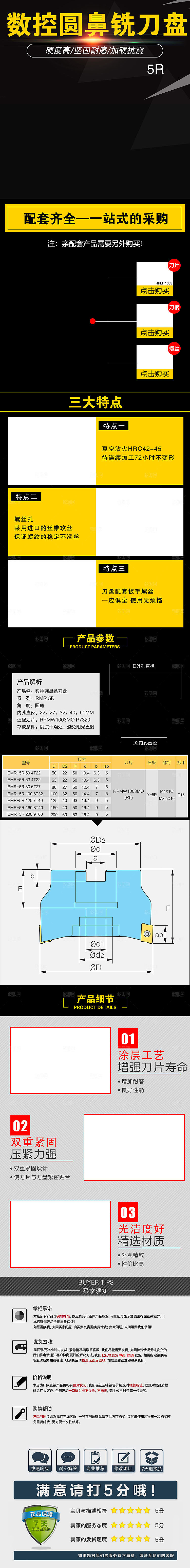 电商五金用品工具详情页