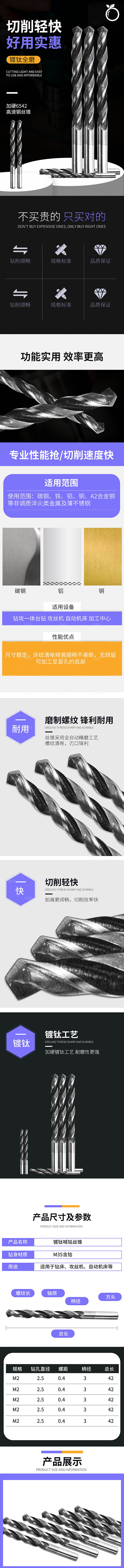 电商五金用品工具详情页