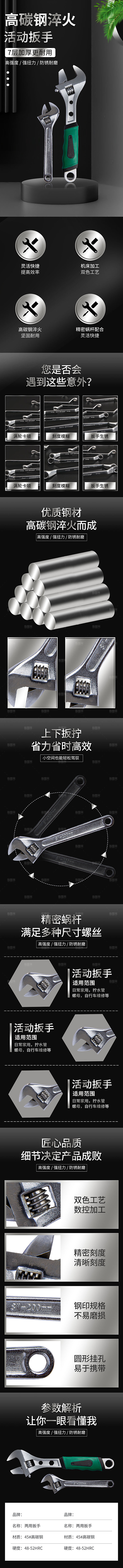 电商五金用品工具详情页