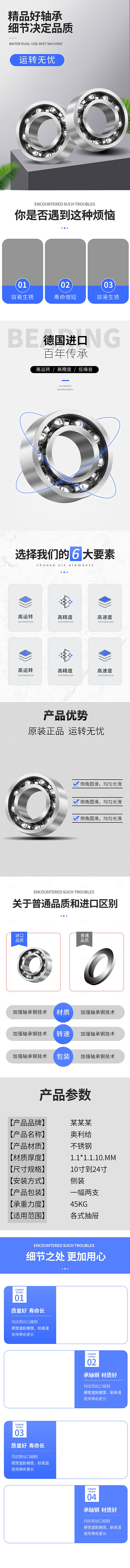 电商五金用品工具详情页
