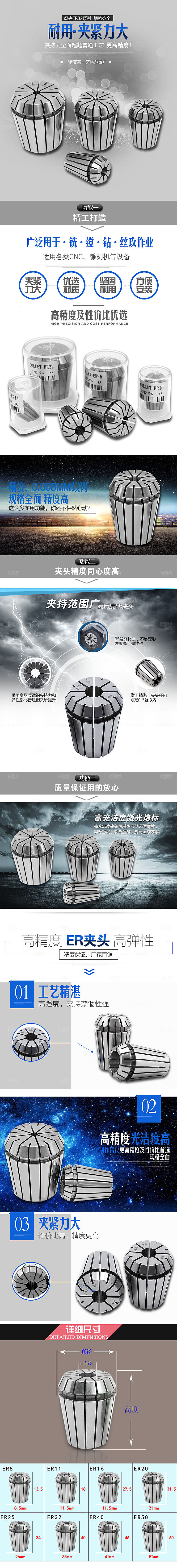 电商五金用品工具详情页