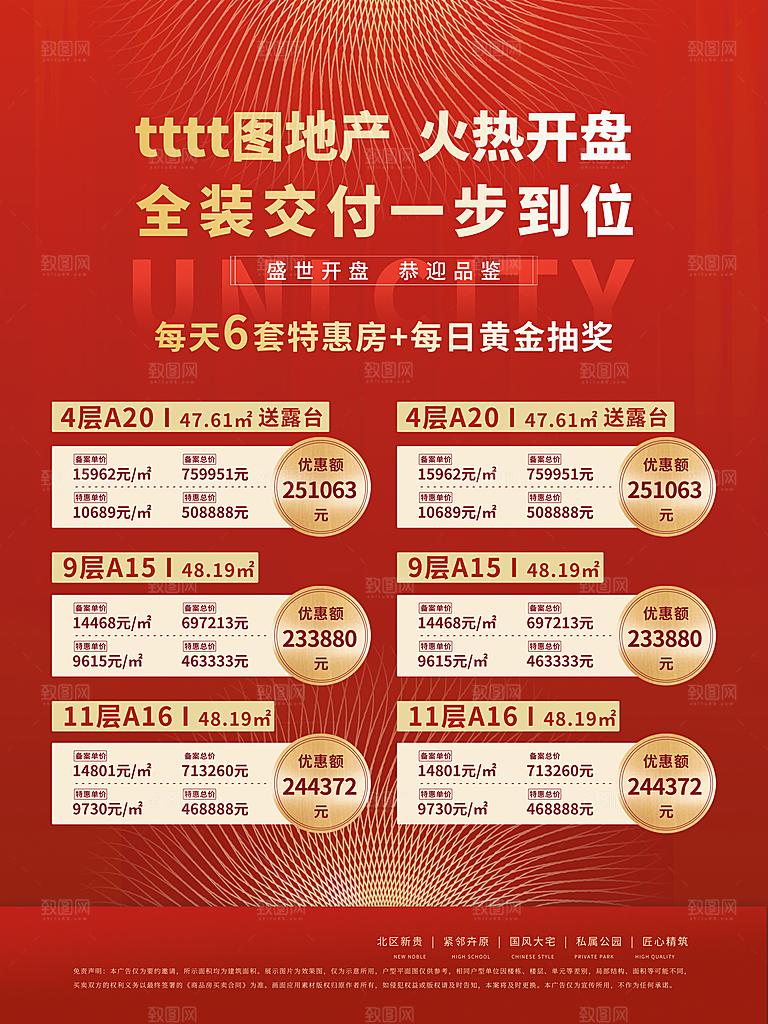 房地产宣传展板图片