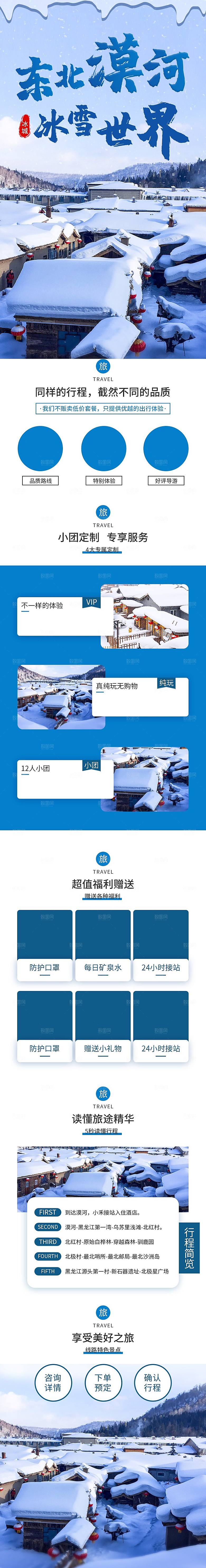 电商店铺全境旅行旅游详情页