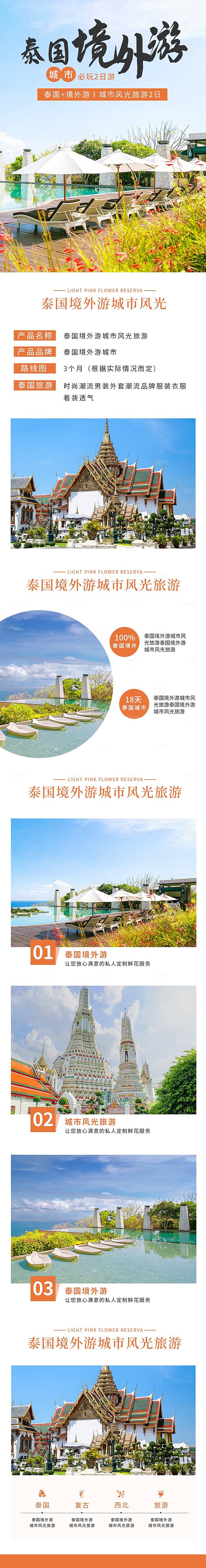 电商店铺全境旅行旅游详情页