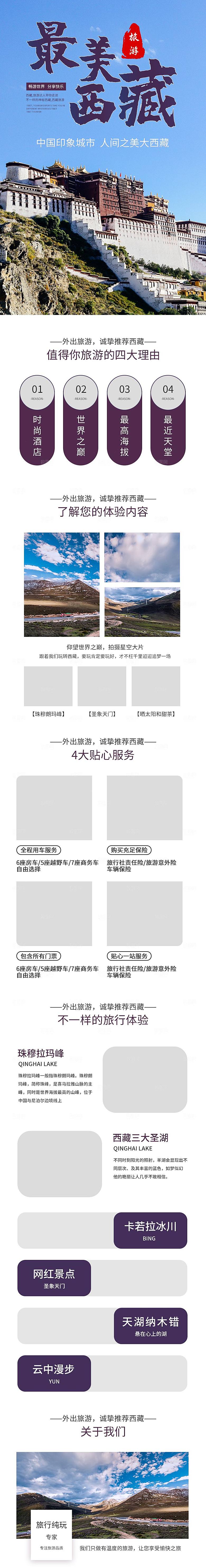 电商店铺全境旅行旅游详情页