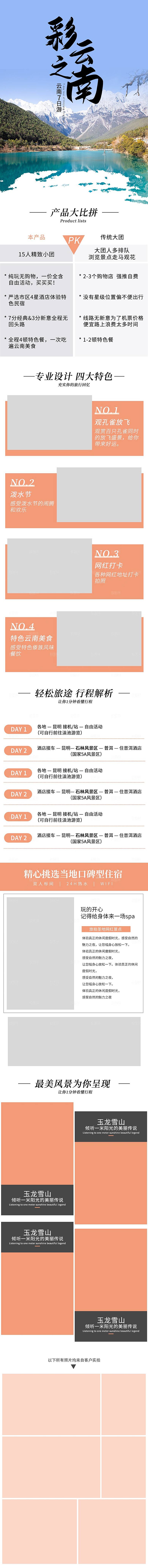 电商店铺全境旅行旅游详情页