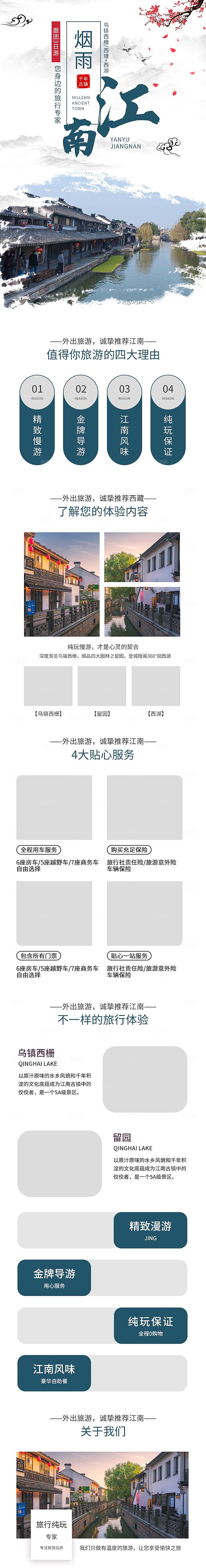 电商店铺全境旅行旅游详情页