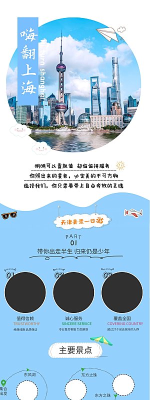 电商店铺全境旅行旅游详情页