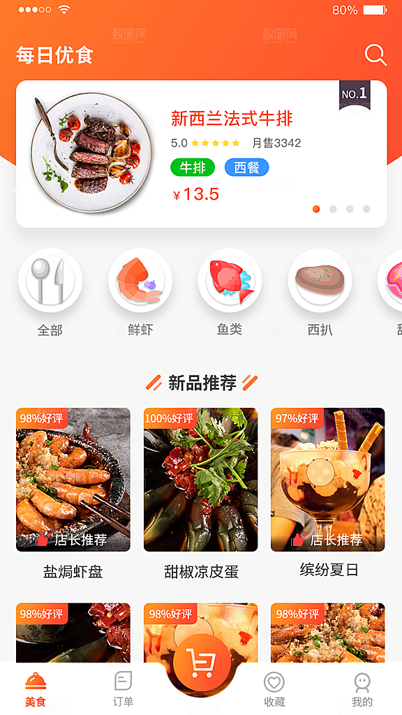 外卖appUI图全部