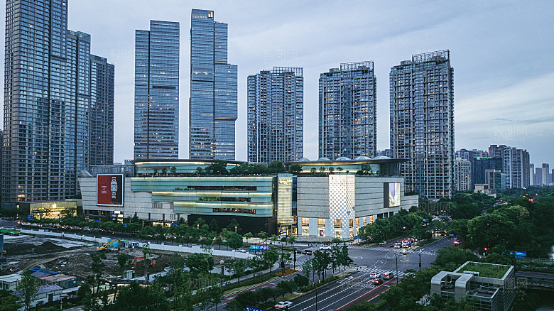 自然风光茶园湖泊建筑风景