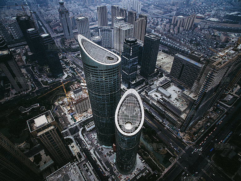 自然风光茶园湖泊建筑风景