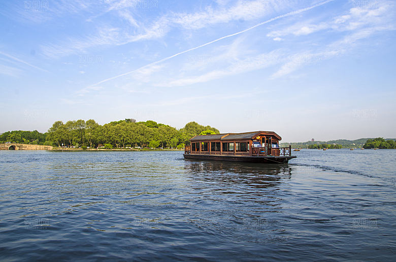 自然风光茶园湖泊城市建筑风景