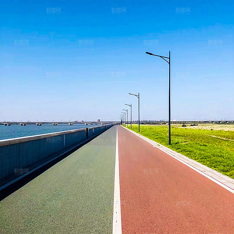 自然风光茶园湖泊建筑风景