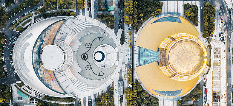 杭州西湖旅游风景文化集市建筑