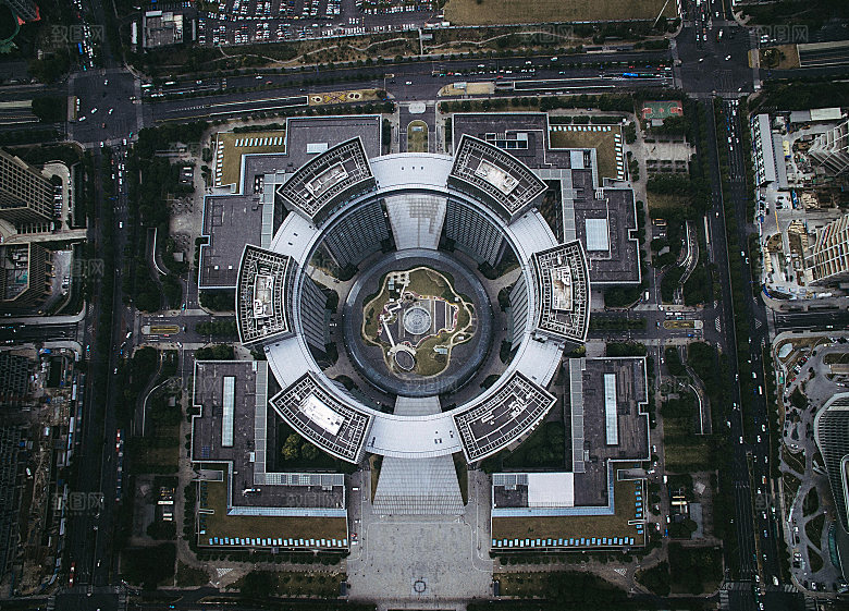 杭州西湖旅游风景文化集市建筑