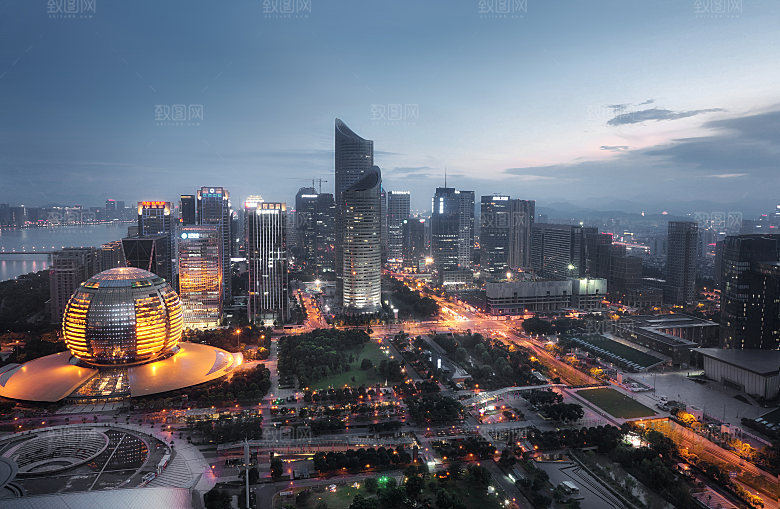 杭州西湖旅游风景建筑文化照片
