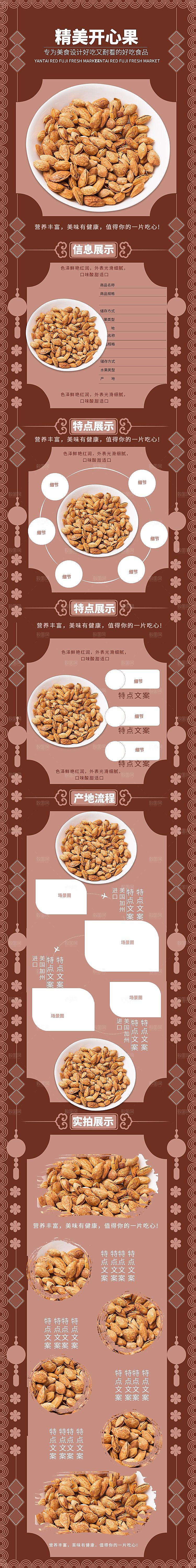 电商坚果零食吃货详情页
