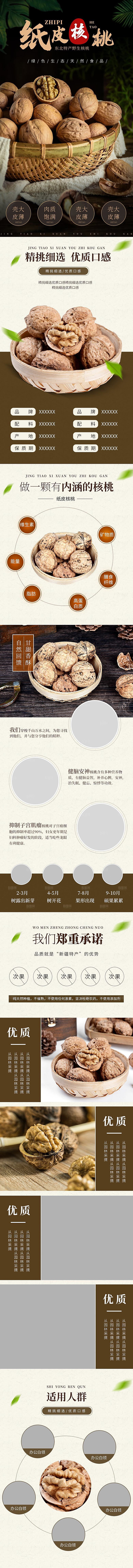 电商坚果零食吃货详情页
