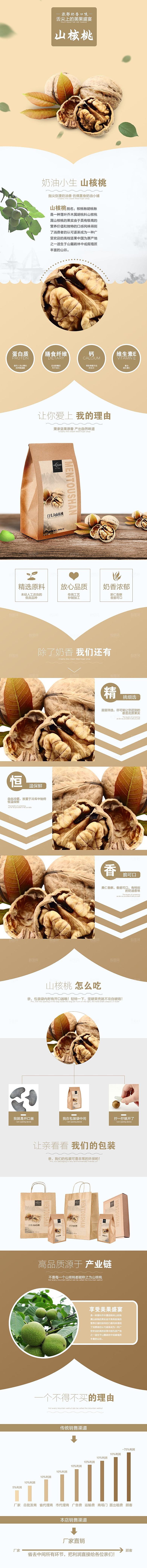 电商坚果零食吃货详情页