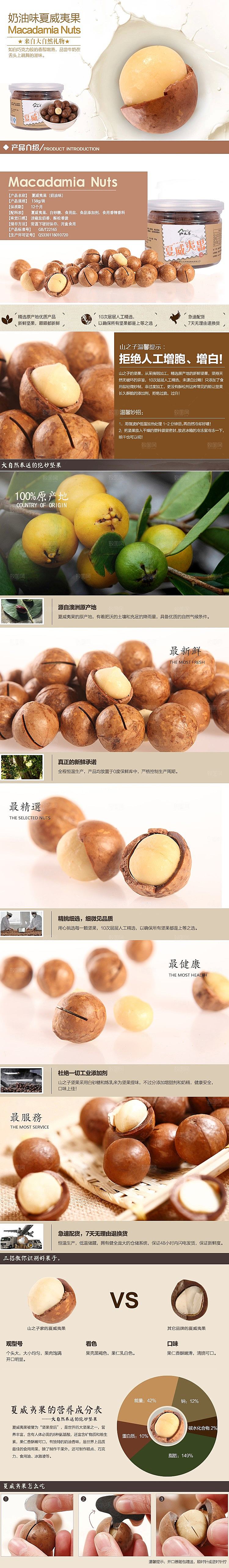 电商坚果零食吃货详情页