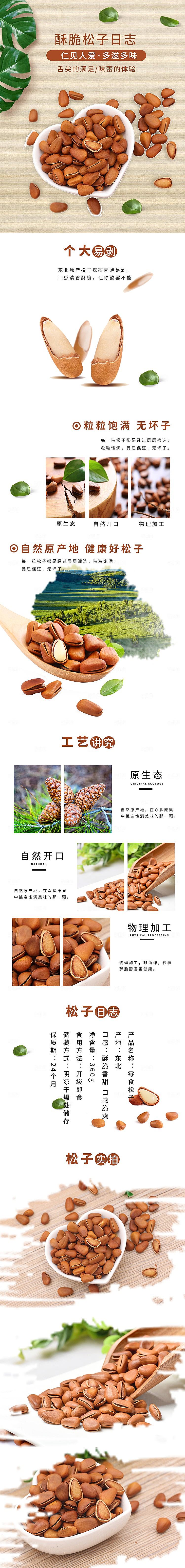 电商坚果零食吃货详情页