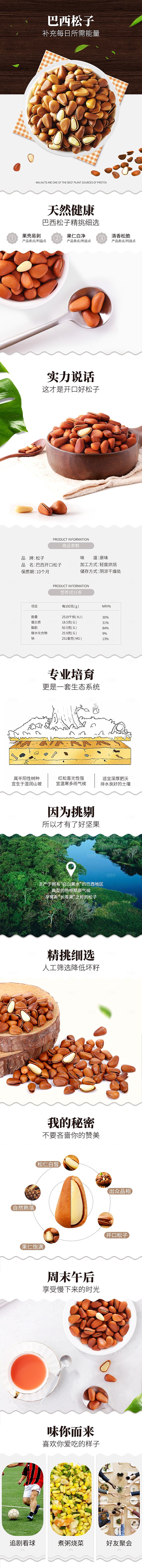电商坚果零食吃货详情页