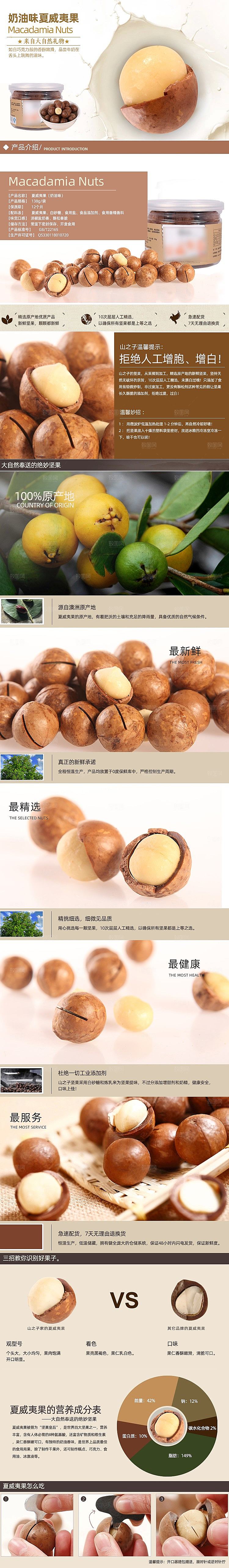 电商坚果零食吃货详情页