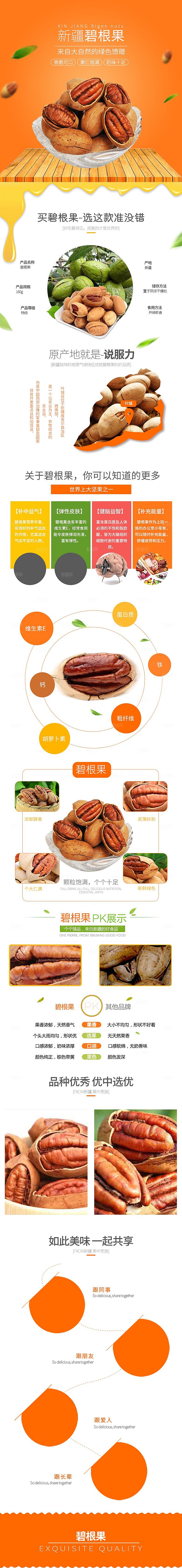 电商坚果零食吃货详情页