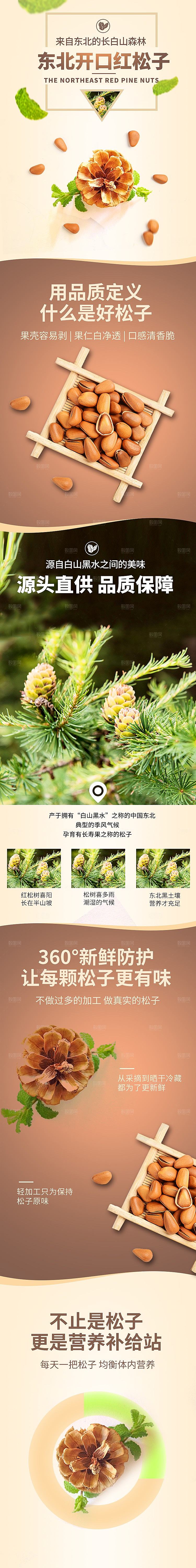 电商坚果零食吃货详情页