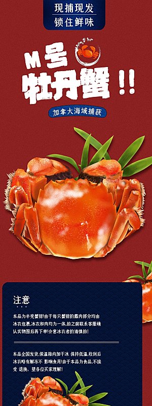 电商海鲜生鲜详情页