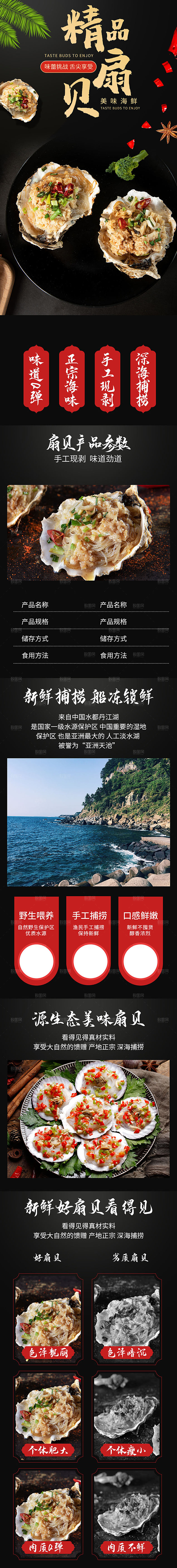 电商海鲜生鲜详情页