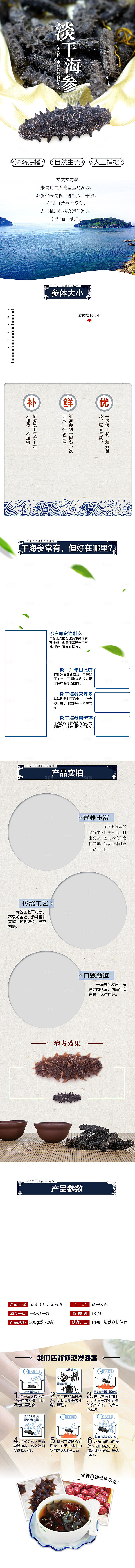 电商海鲜生鲜详情页
