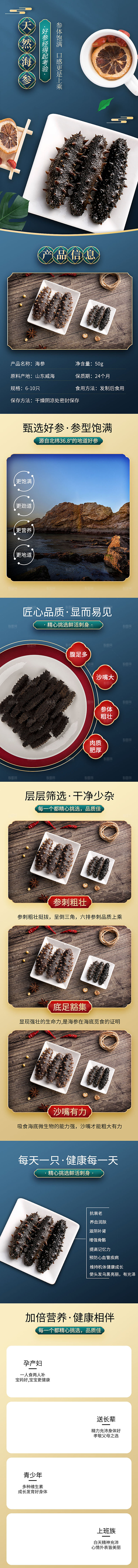电商海鲜生鲜详情页