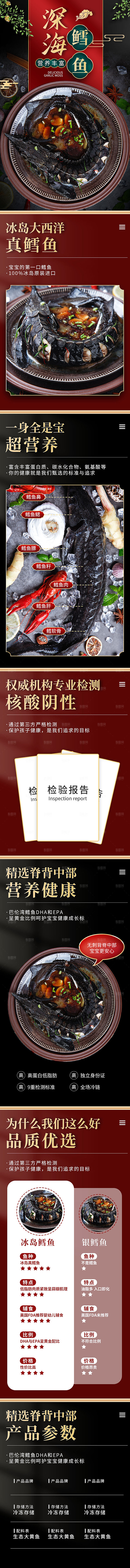 电商海鲜生鲜详情页