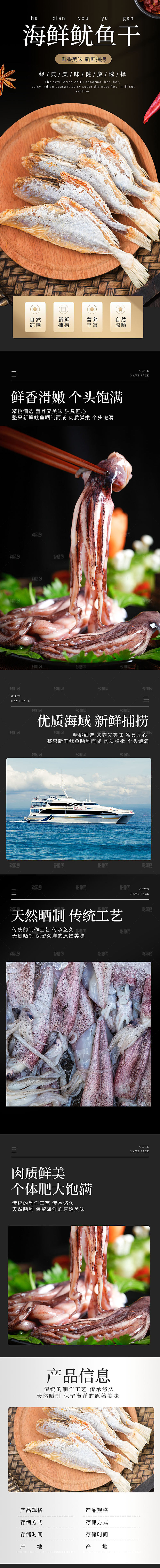 电商海鲜生鲜详情页