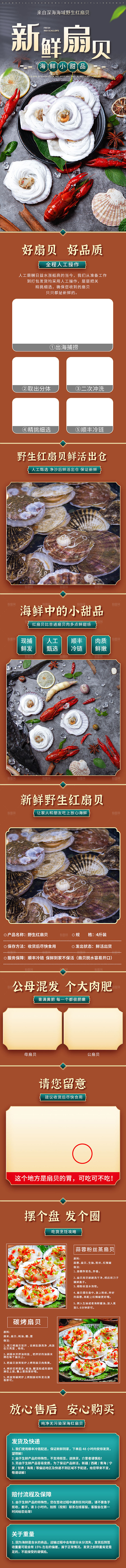 电商海鲜生鲜详情页